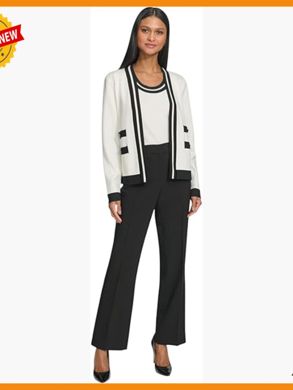 Lightweight Knit Cardigan Long Sleeve Business Casual Sweater